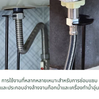 ประแจหกเหลี่ยมขันน็อต ก๊อกน้ำ อ่างล้างหน้าก๊อกน้ํา อ่างล้างจาน ห้องน้ํา ห้องครัว