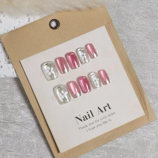✨เล็บปลอมนำเข้า ทน สวย ถูกที่สุด มินิมอลโทนสีพาสเทล สวยละมุลมากแม่
