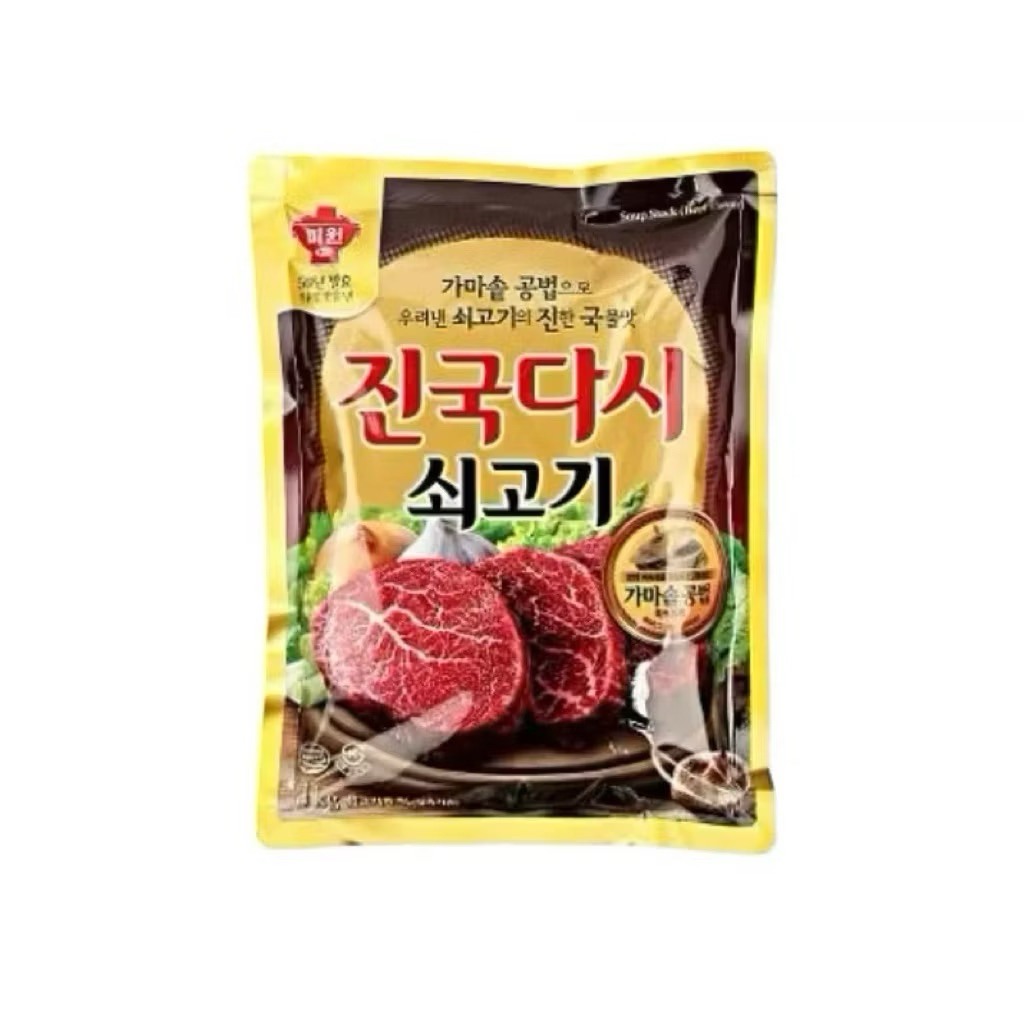 (ผงปรุงรสสูตรเนื้อ)1kg Daesang Beef Soup Stock