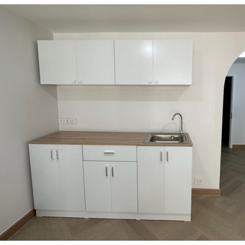 เค้าเตอร์ซิงค์+ตู้แขวน ⭐️ต่างจังหวัดสอบถามก่อนสั่งซื้อ⭐️