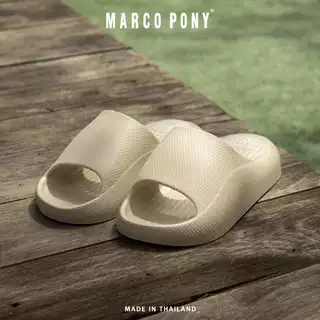 Marco Pony รองเท้าผู้หญิง สลิปเปอร์นุ่มๆ EVA นุ่มสบาย กันลื่นแน่ กันน้ำได้ รองเท้าอุ้งเท้าแมว MH9028