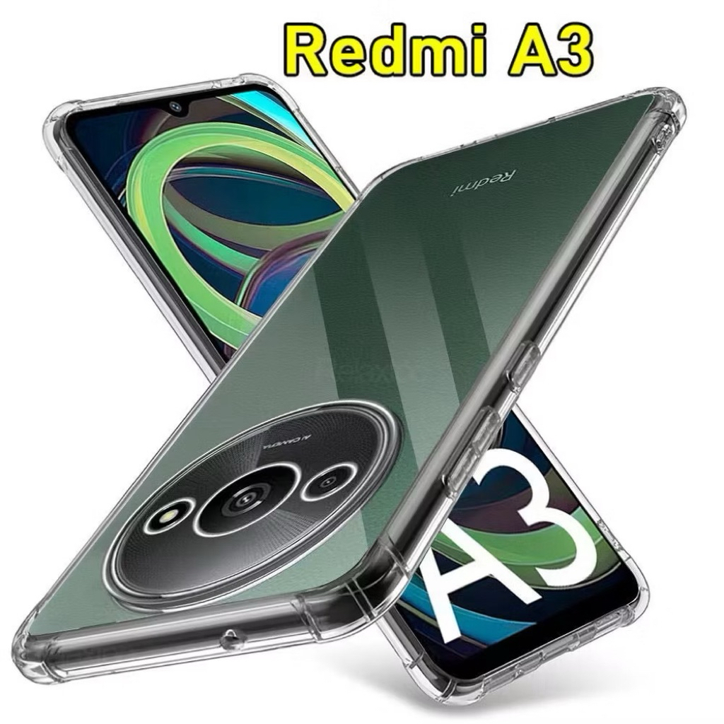 👍 เคสใส เคสนิ่ม ใช้สำหรับ Xiaomi Redmi A3 / Redmi 14C Case Poco C75 / Poco C61 เคสกันกระแทก
