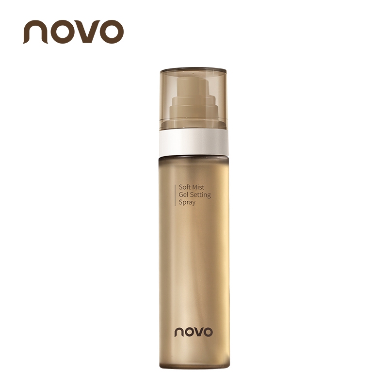 6543 (ใหม่/แท้) NOVO สเปรย์น้ำแร่ ล็อคเมคอัพ ฉ่ำวาว ติดทน คุมมัน กันน้ำ makeup spray 100ml