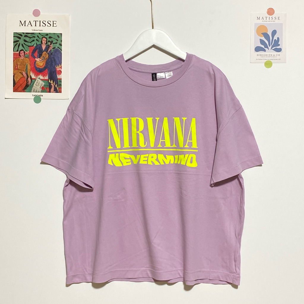H&M x NIRVANA สีม่วง