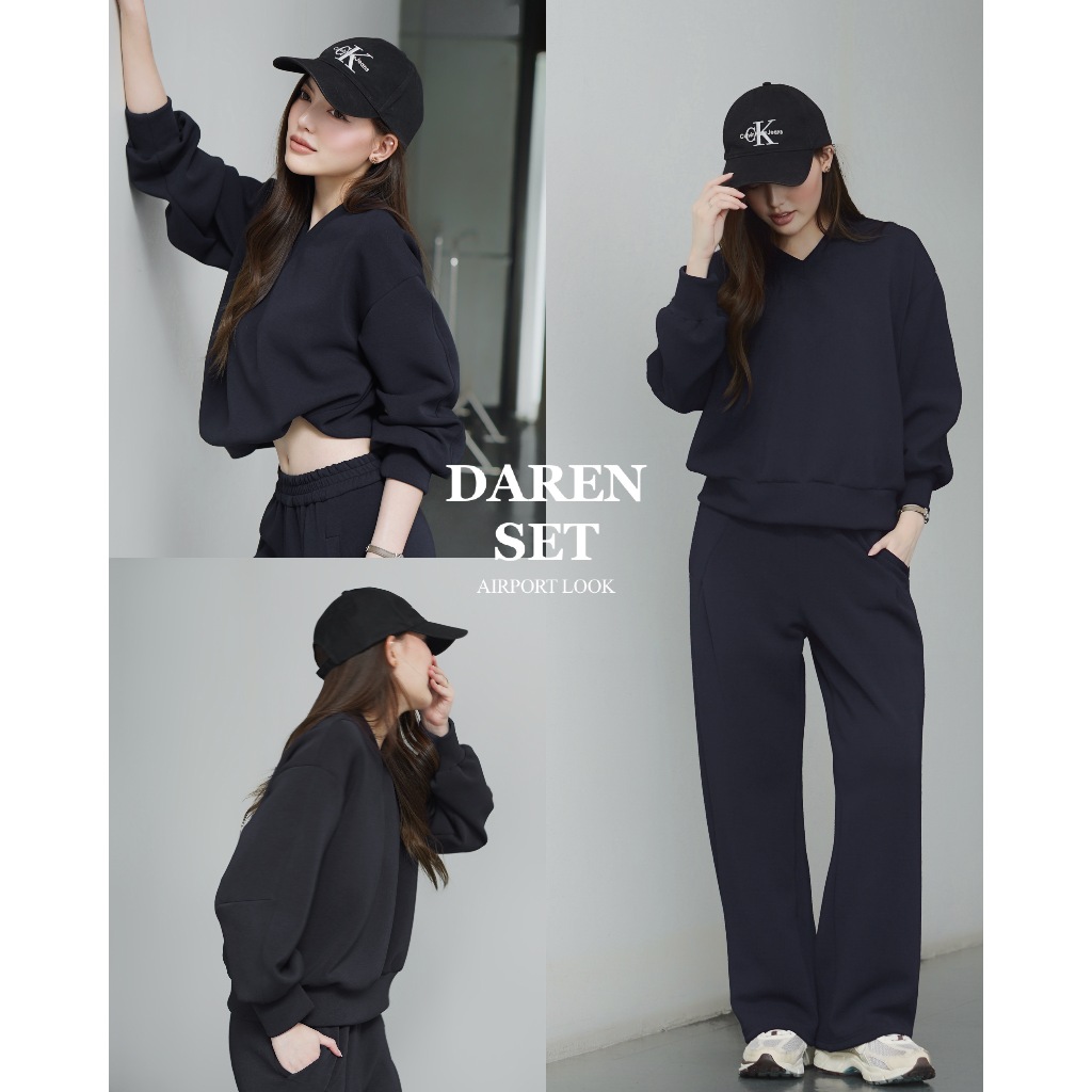 SECTION 23 | DAREN SET ชุดเซ็ทวอร์มทรงสวย เนื้อผ้าแน่นนุ่ม