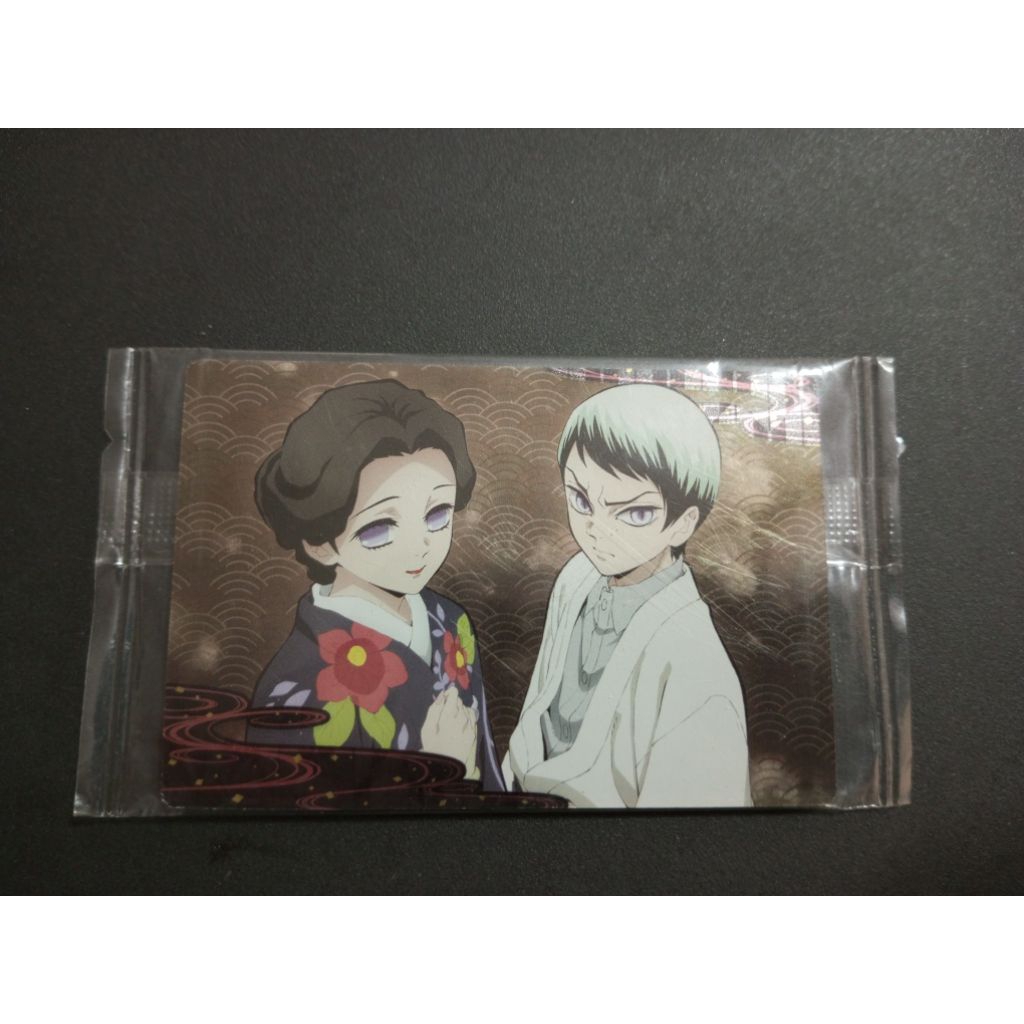 Tomayo Yushiro Demon Slayer Kimetsu no Yaiba  Wafer Card การ์ดเวฟอร์ BANDAI ดาบพิฆาตอสูรจากญี่ปุ่น