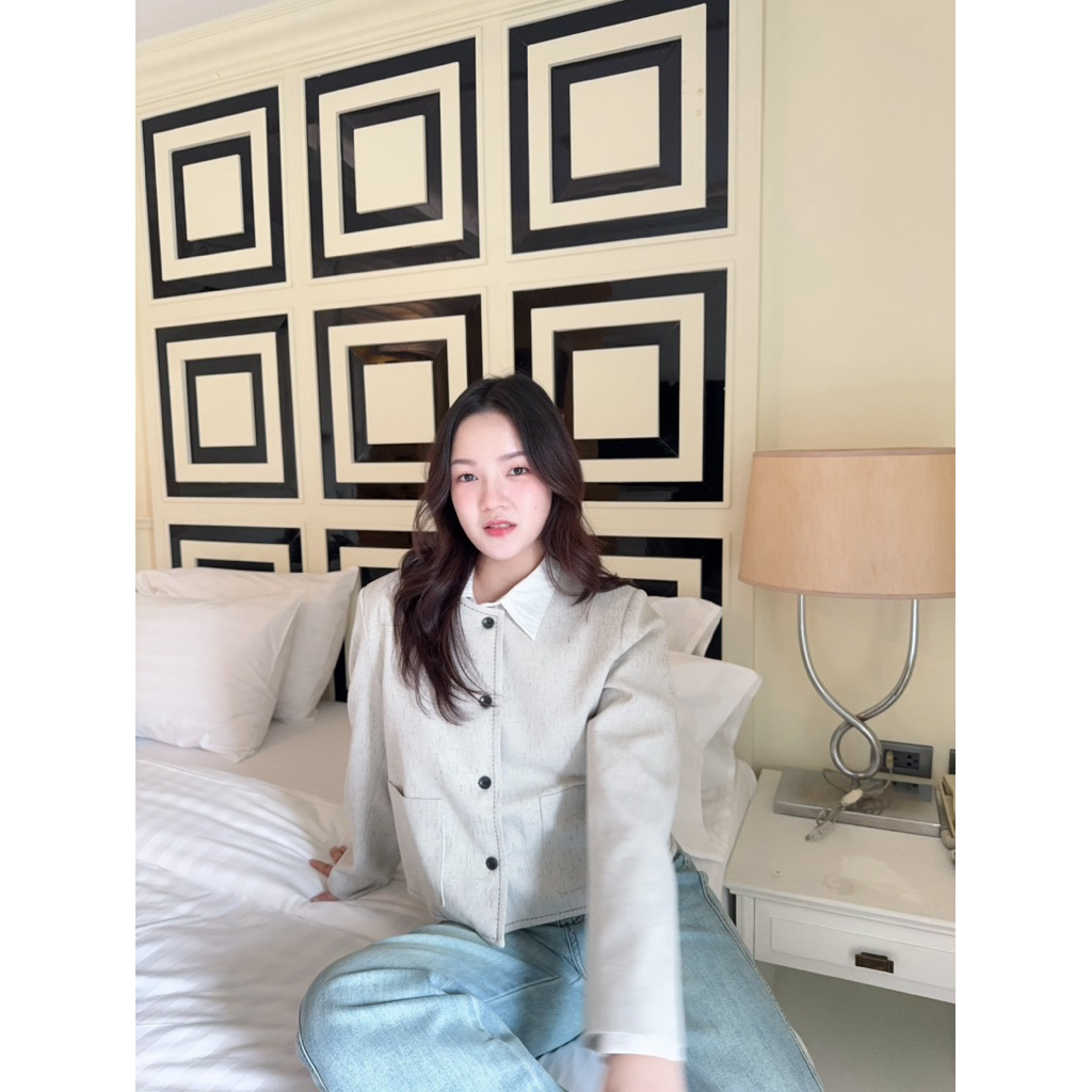 basicsbysita | M378 Falling Star Blazer - รูปที่ 7