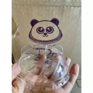 HiSo ฝาโดมหมีแพนด้า(50ใบ) ปาก95มิล/98มิล ฝาโดมPANDA
