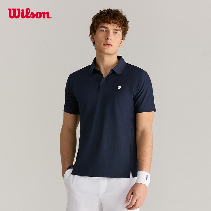 Wilson Men DAILY COURT POLO เสื้อโปโล WM20056512DBC Official Store