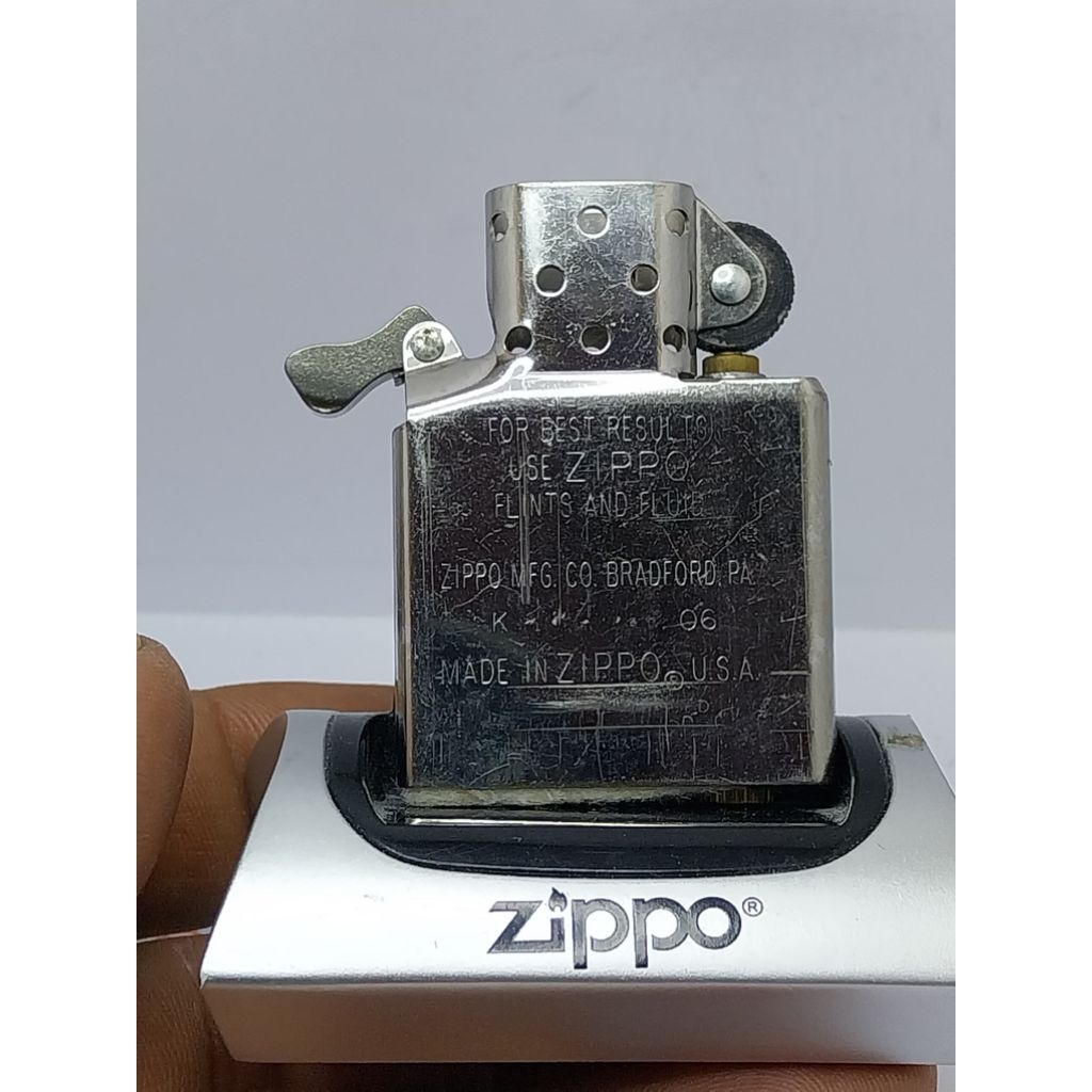 ถังใน Zippo แท้100% ผลิตปี 2006 สินค้าใหม่ยังไม่ผ่านการใช้งาน Made in USA