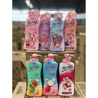 🔥🔥(แพ็ค 2 ขวด) Benice บีไนซ์ 400-450ml. ครีมอาบน้ำ หัวปั๊ม