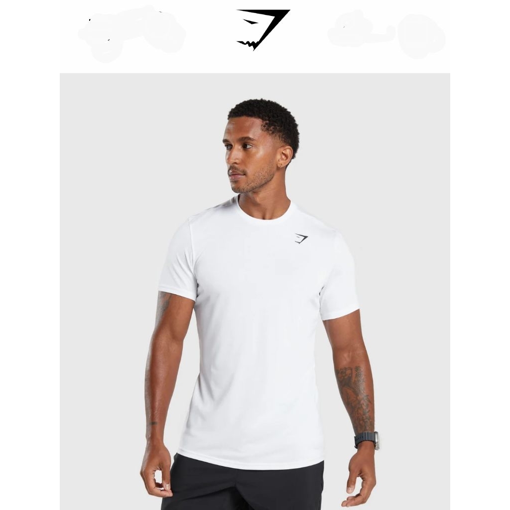 เสื้อกีฬามือสอง Gymshark  Arrival T shirt