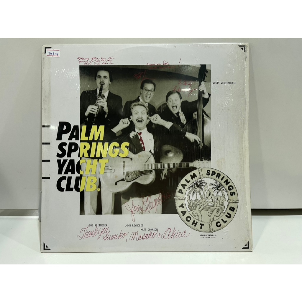 1LP Vinyl Records แผ่นเสียงไวนิล PALM SPRINGS YACHT CLUB // Palm Springs Yacht Club  (J1D204)