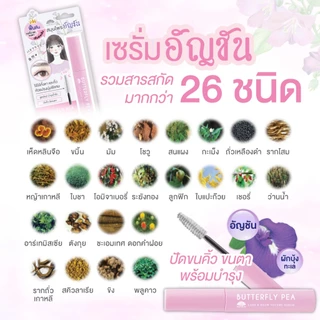 เมจิ บัตเตอร์ฟลาย พี แลช แอนด์ บราว วอลุ่ม เซรั่ม 6 ก. MEIJI BUTTERFLY PEA LASH & BROW VOLUME SERUM 6 G.