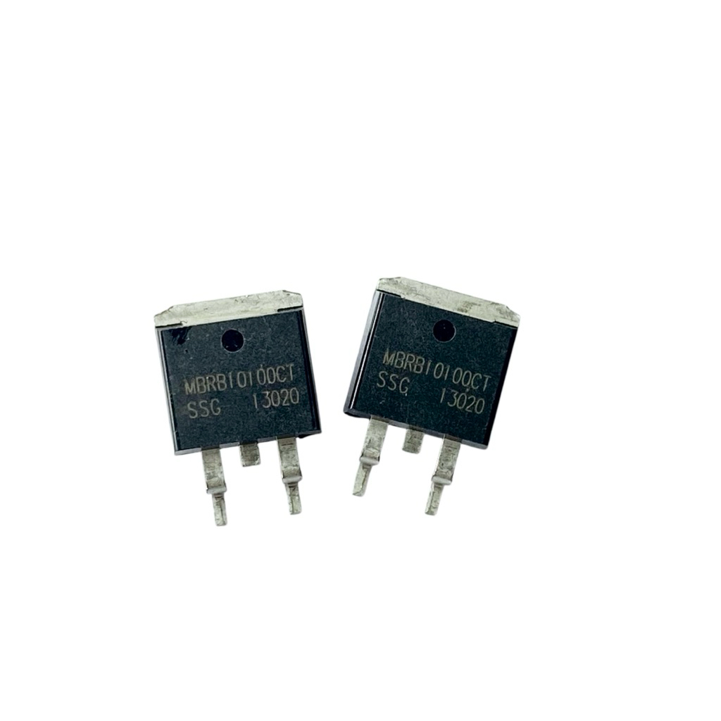 Diode MBR10100CT (ราคาต่อ 1ชิ้น) Schottky Diode 10A 100V  TO-263 มีสินค้าพร้อมส่งในไทย