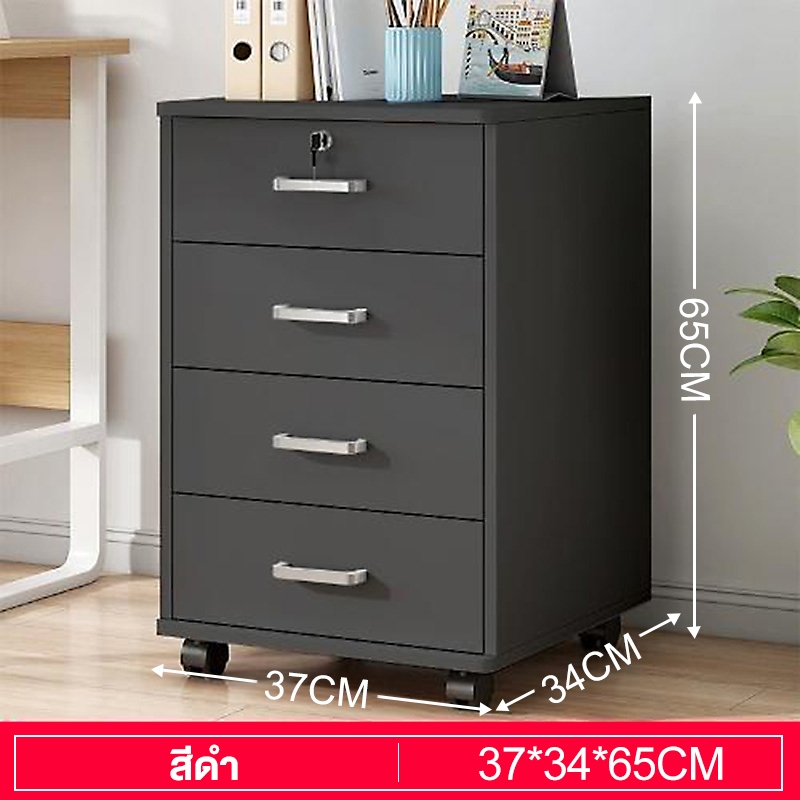 ตู้ข้างเตียงมินิมอล พร้อมลิ้นชักเก็บของ โต๊ะข้างเตียงสไตล์นอร์ดิก