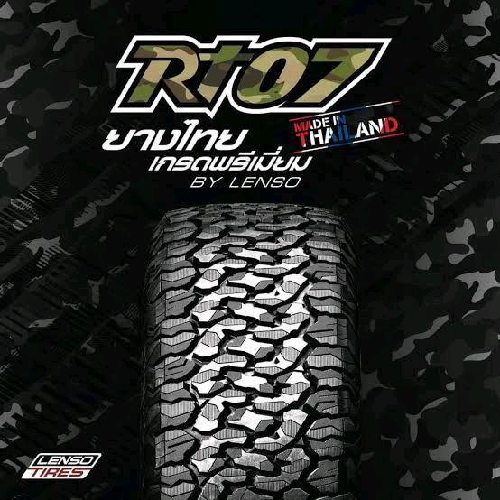 265/70R16,265/60R18 ยางใหม่ Lenso RT07 ปี 2025(ราคาต่อ1เส้น)