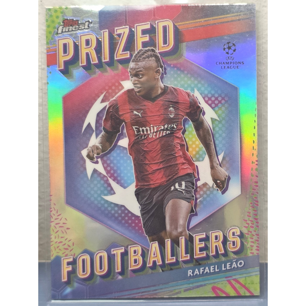 การ์ดฟุตบอล Rafael Leao (Footballers) Prized ของแท้100% ภาพถ่ายจากสินค้าจริง