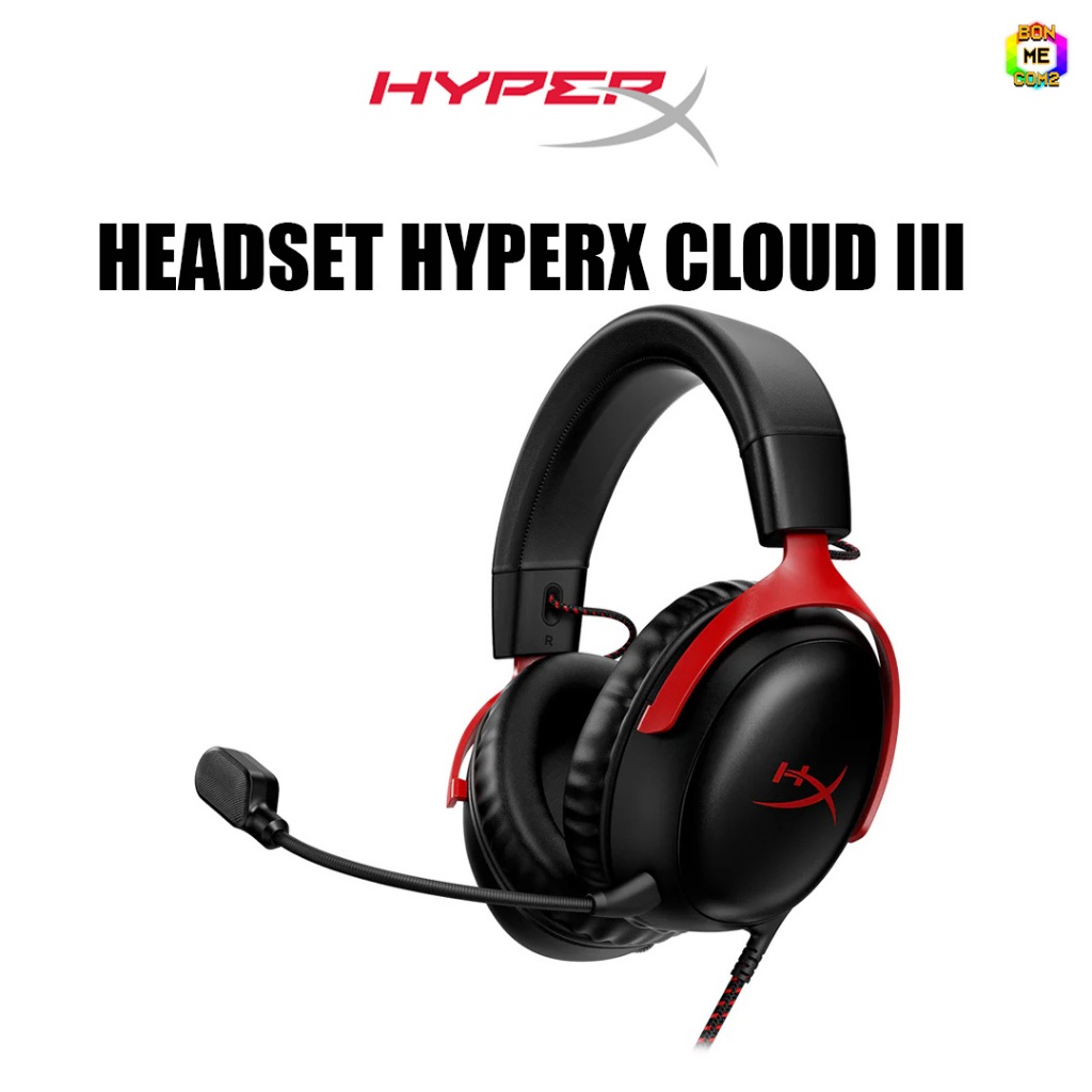 BONMECOM2 / หูฟังเกมมิ่ง HEADSET HYPERX CLOUD III
