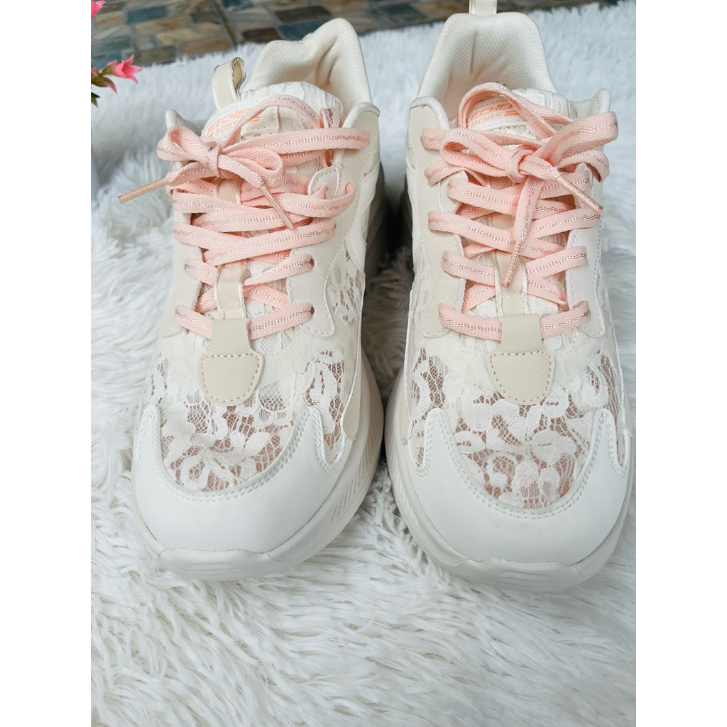 Skechers สเก็ตเชอร์ส รองเท้าลำลองผู้หญิง Women Online Exclusive BOBS Sport Chaos HI Casual Shoes - 1