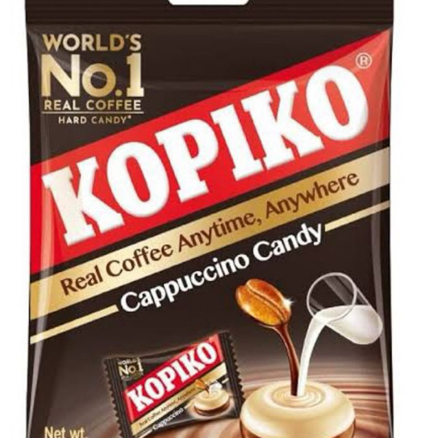 31.5 กรัม ลูกอมโกปิโก้ รส คาปูชิโน่ Kopiko cappuccino candy fl