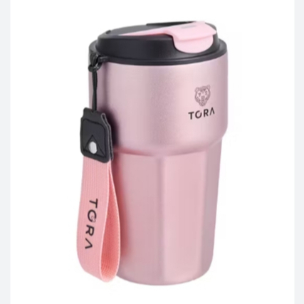 TORA แก้วน้ำเก็บอุณหภูมิพร้อมสายห้อย รุ่น RK4098 PI BAY ความจุ 420 มล.