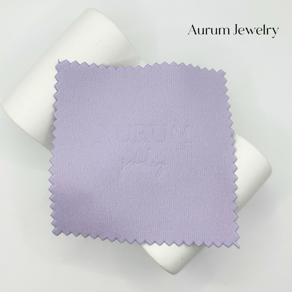 Aurum Jewelry: ผ้าเช็ดเครื่องประดับ ผ้าเช็ดเงิน (ราคาต่อ 1 ชิ้น)￼