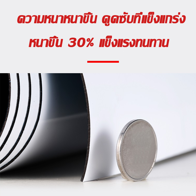 สติกเกอร์ ไวท์บอร์ด ดูดซับด้วยไฟฟ้าสถิต ใช้ซ้ำได้ ไม่มีกาว ติดง่ายไม่เป็นยับสติกเกอร์ สติ้กเกอร์ไวท์บอร์ด - รูปที่ 4