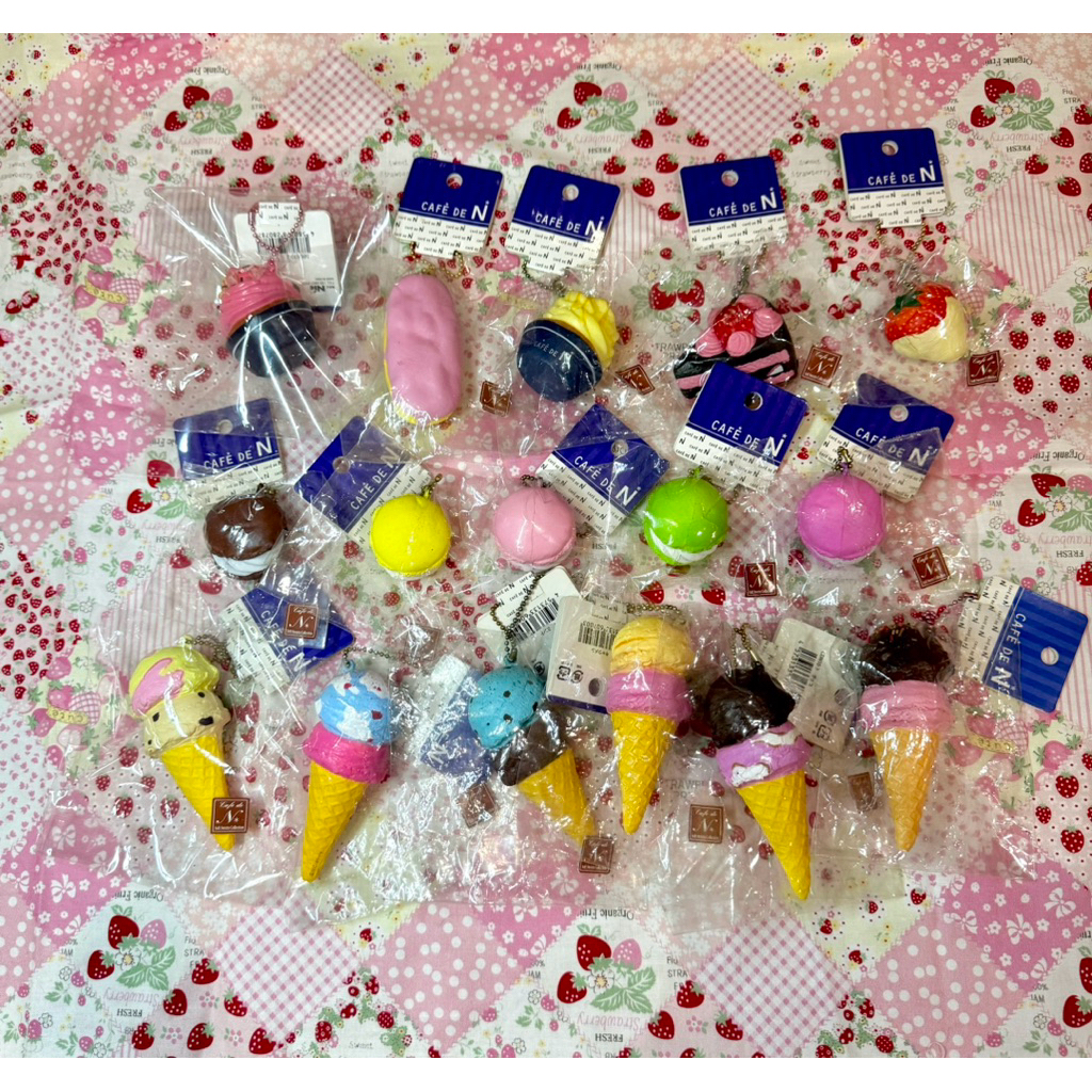 สกุชชี่คาเฟ่/cafe de n สกุชชี่/สกุชชี่แท็ก พกออริทุกชิ้น✨