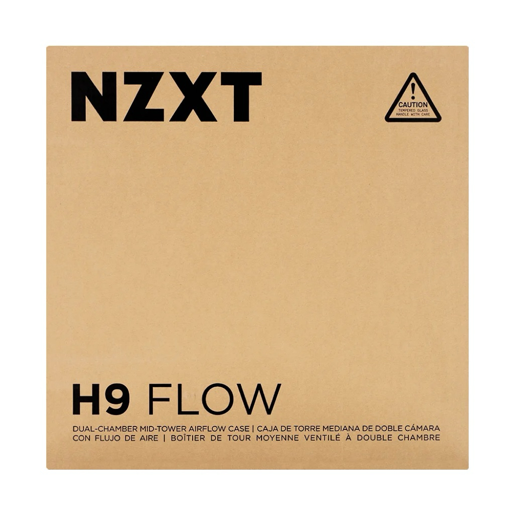 CASE (เคส) NZXT H9 FLOW (WHITE)