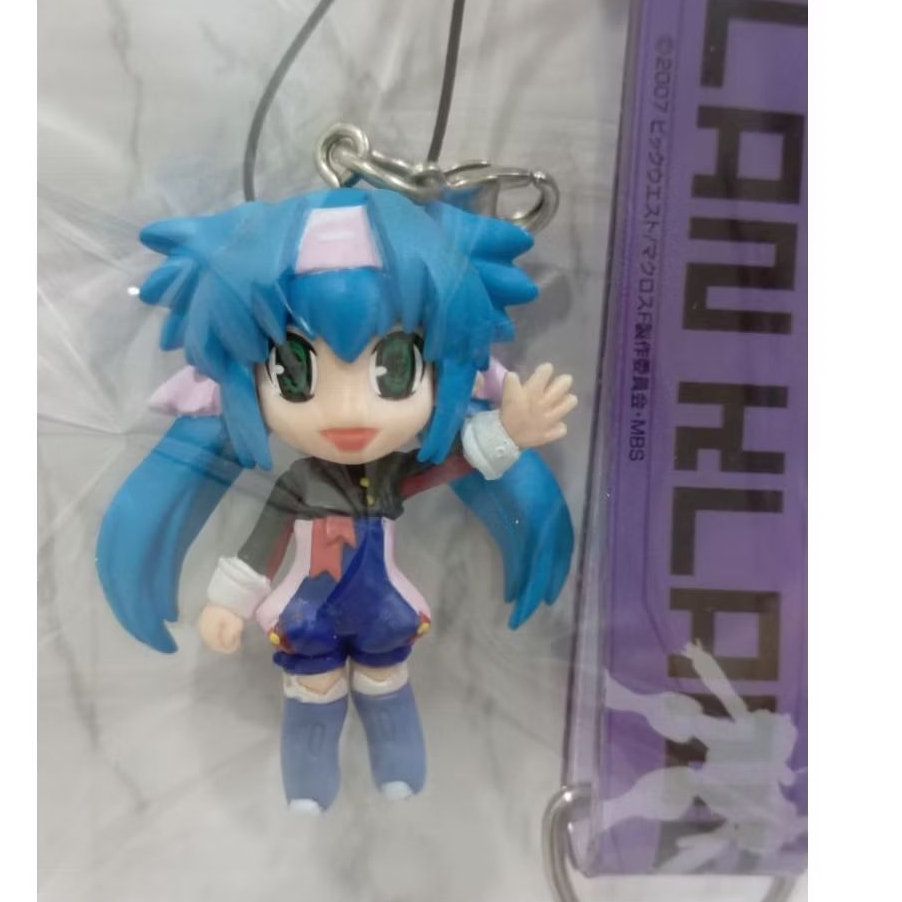 ของแท้ จากญี่ปุ่น ฟิกเกอร์ ที่ห้อย มาครอสฟรอนเทียร์ Klan Klang Macross Frontier Figure Strap