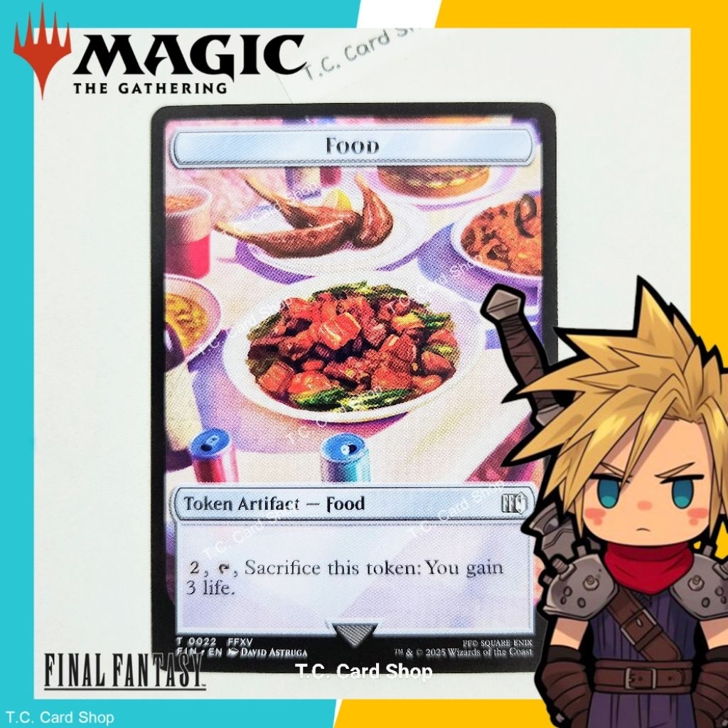 Hero : Token Creature (Food) T0022 - Final Fantasy - Magic the Gathering (MTG)