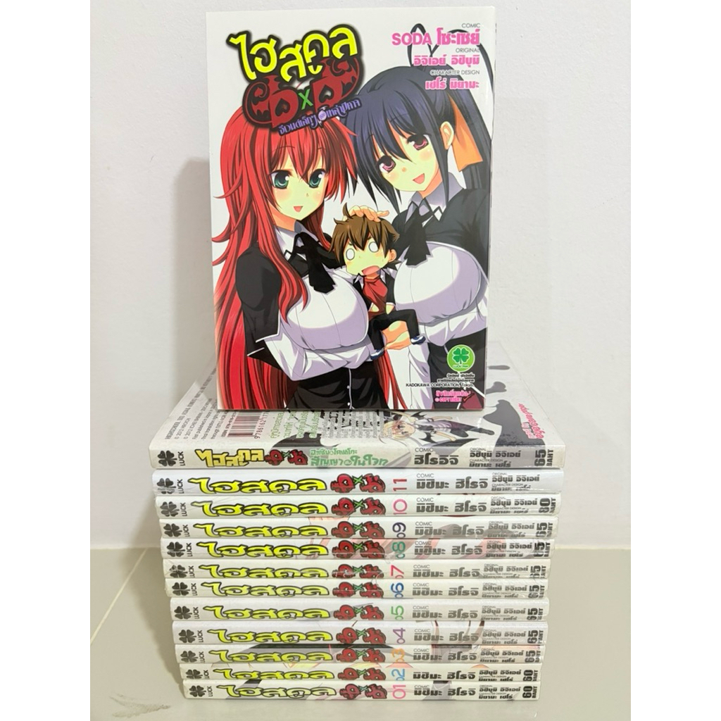 High School DxD ไฮสคูลDxD เล่ม1-11จบ + ภาคพิเศษ2เล่ม