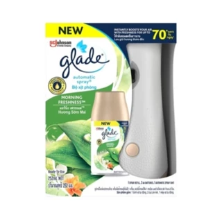 glade เกลดออโตมาติกสเปรย์ยกเซ็ต(ตัวเครื่อง+รีฟิล+ถ่าน)