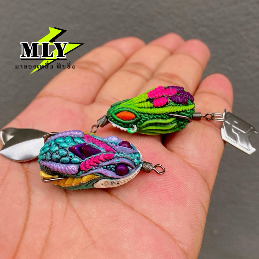 กบยาง ชุด 89 ได้ไป2รุ่น คละสี ขนาด3.3 และ 3.5 หนัก7กรัม - รูปที่ 4