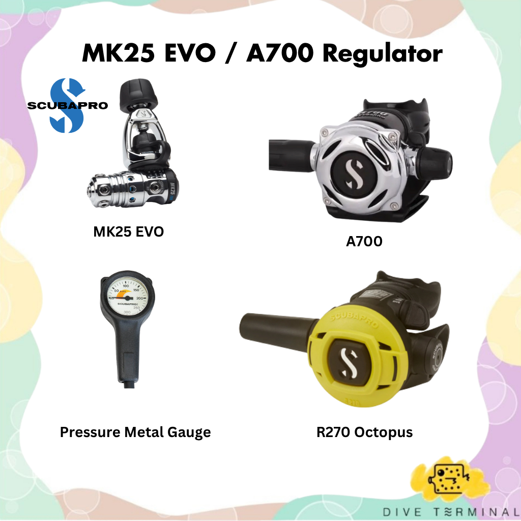 Scubapro - MK25 Evo / A700 Regulator