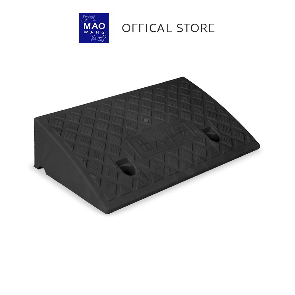 MAO แผ่นยางทางลาด รับน้ำหนักรถยนต์ได้ดี สามารถติดตั้งได้ง่าย สำหรับใช้ในที่จอดรถ