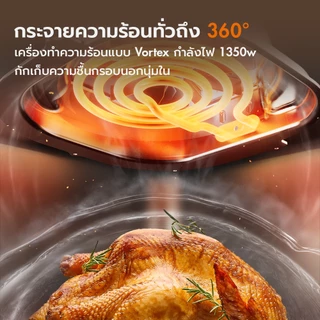 Gaabor Airfryer หม้อทอดไร้น้ำมันอเนกประสงค์​ ความจุขนาดใหญ่​ 5 ลิตร​ AF-45T01A/AF-45M01A