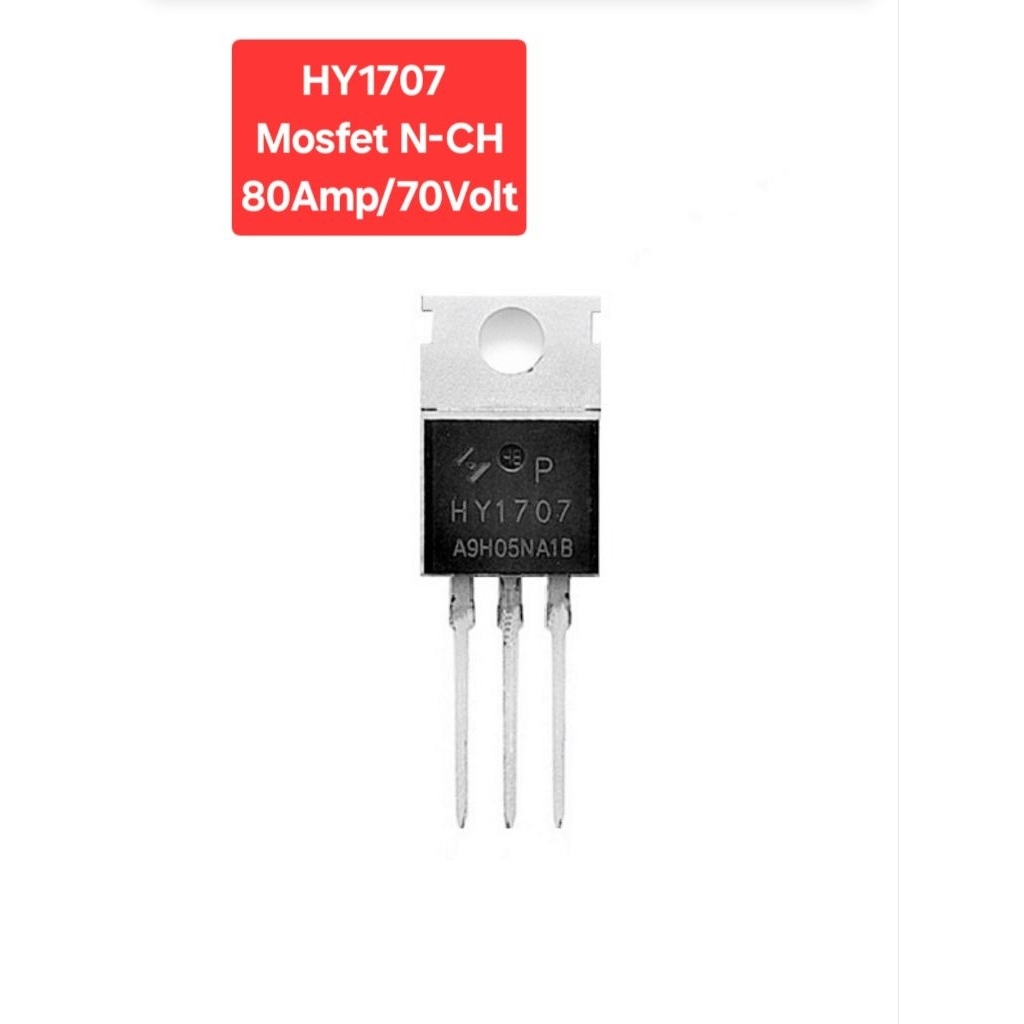 HY1707 Mosfet N-CH 80Amp/70Volt