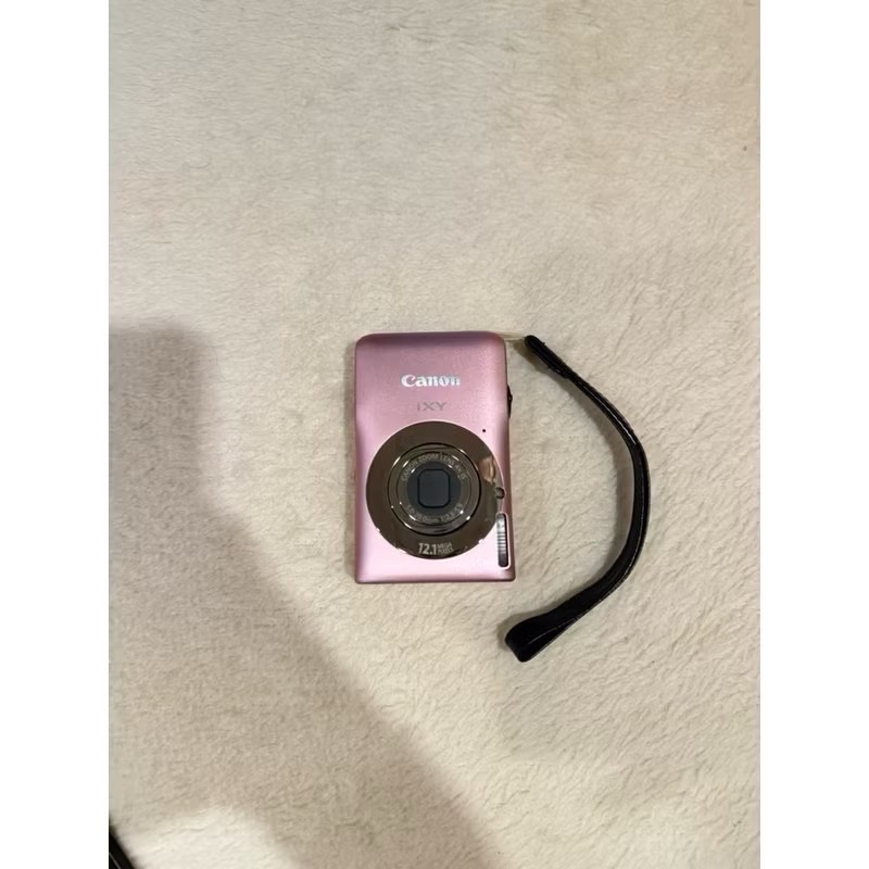 (rare itemคุณปุ้มปุ้ยใช้🔥)กล้องดิจิตอลคอมแพค Canon ixy 200f /Ixus 105 ชมพูหวาน รุ่นหายากมาก ผิวสวย