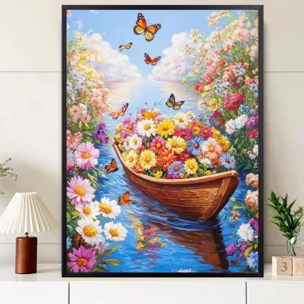 ครอสติช9ctขนาด60×80cmปัก4เส้น