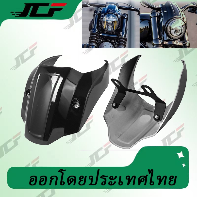 ไฟหน้ารถจักรยานยนต์ สีดําวาว สําหรับ Harley Softail Street Bob FXBB FXBBS 2018-2022