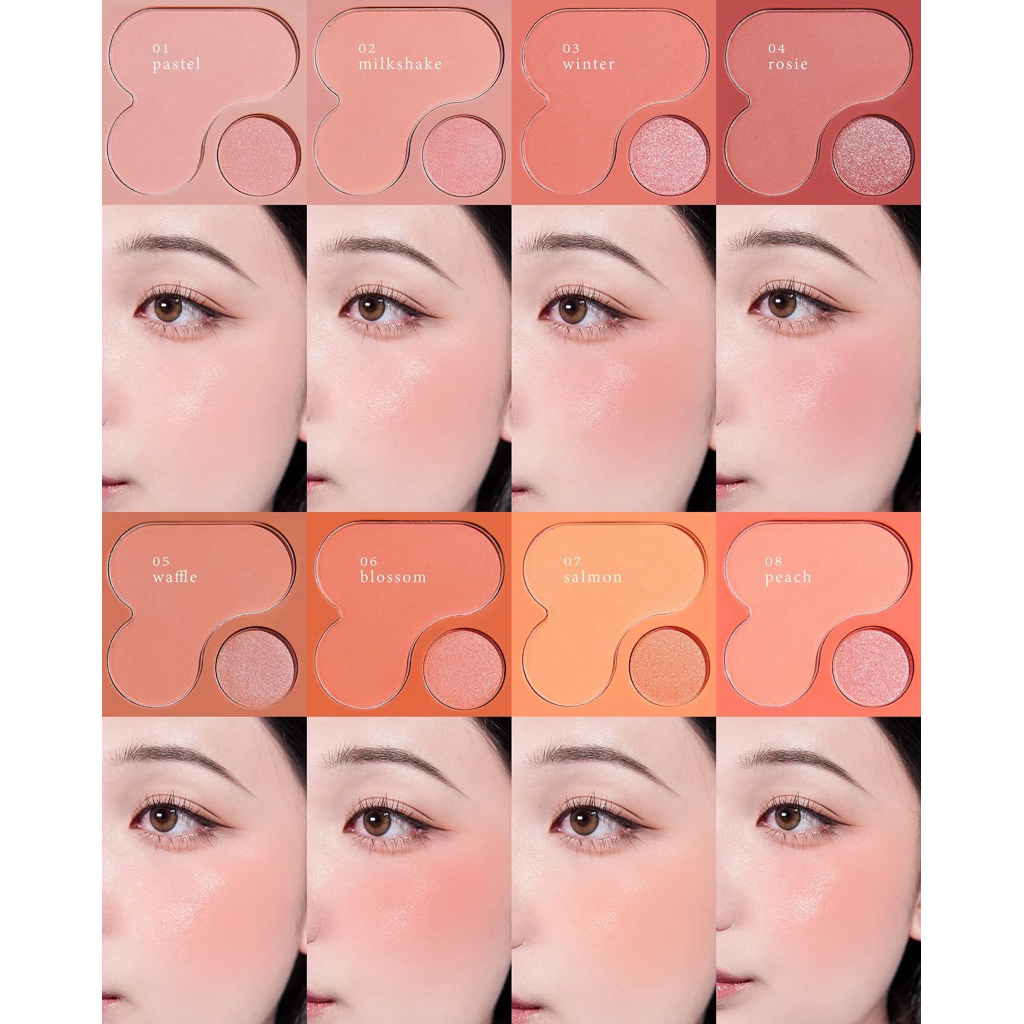 2P ORIGINAL - Oh My Blush ✿𝑶𝒉 𝑴𝒚 𝑩𝒍𝒖𝒔𝒉 (𝟐𝒊𝒏𝟏) บลัชออนไร้ฝุ่น ใหม่ล่าสุดจาก 2𝑃 𝑜𝑟𝑖𝑔𝑖𝑛𝑎𝑙
