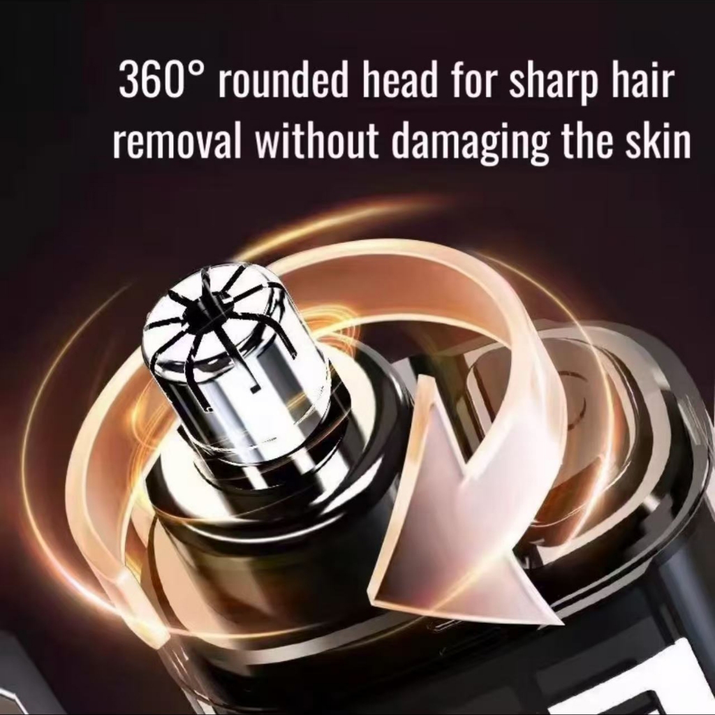 เครื่องตัดขนจมูกไฟฟ้า,แบบพกพา ยูเอสบี ชาร์จไร้สายมีดโ กน,ของขวัญโพรงจมูกทําความสะอาด - รูปที่ 4