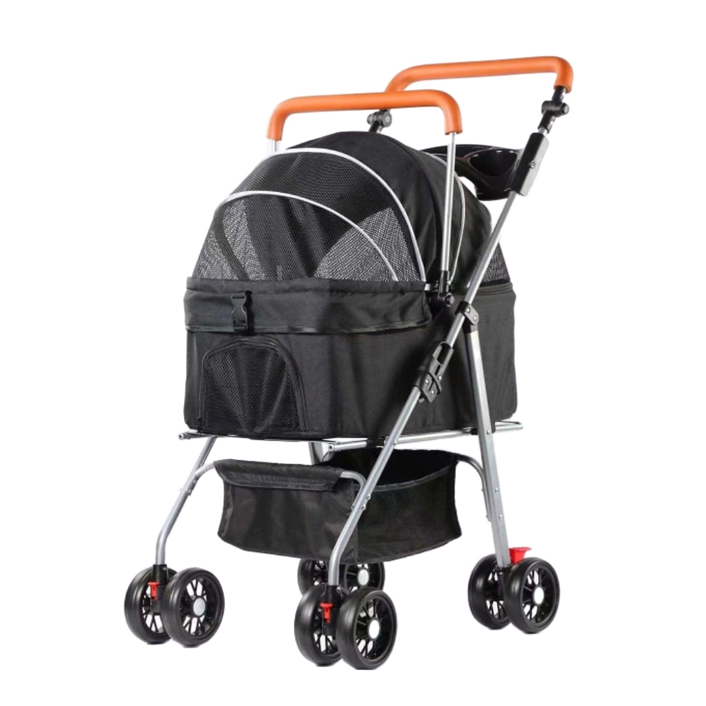 DPETT รถเข็นสัตว์เลี้ยง สีดำ จัดส่งโดย HomePro