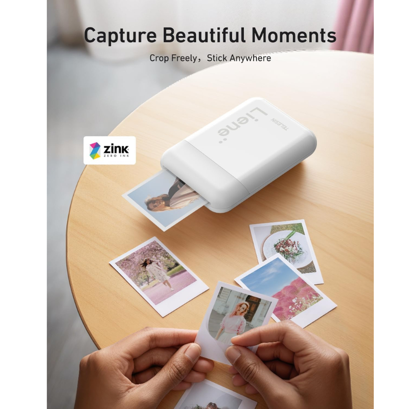 Telesin Print Foto Zink Photo Paper Liene  2x3 50 Sheets กระดาษภาพถ่าย ขนาด 2x3 นิ้ว 50 แผ่น - รูปที่ 4