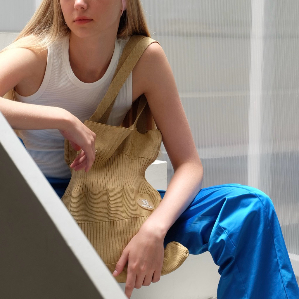 WAVY TOTE 006 - BROWN