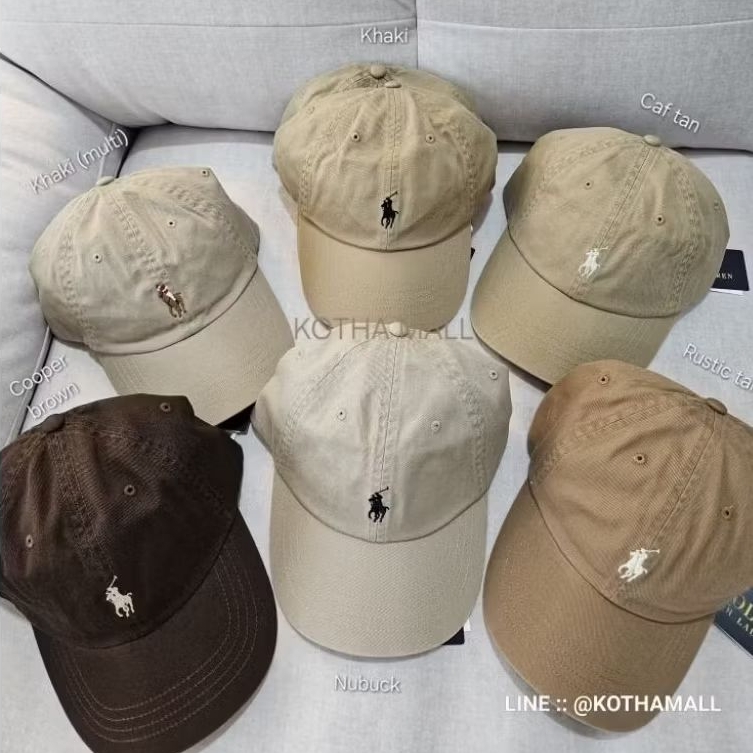 [พร้อมส่ง]หมวก Polo ralph lauren cap แท้100%