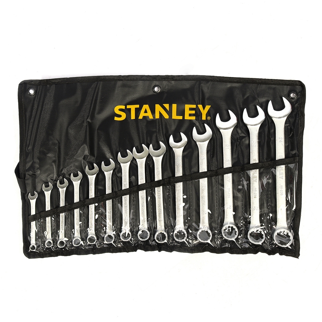 STANLEY ชุดประแจแหวนข้างปากตาย 14 ชิ้น : 80946