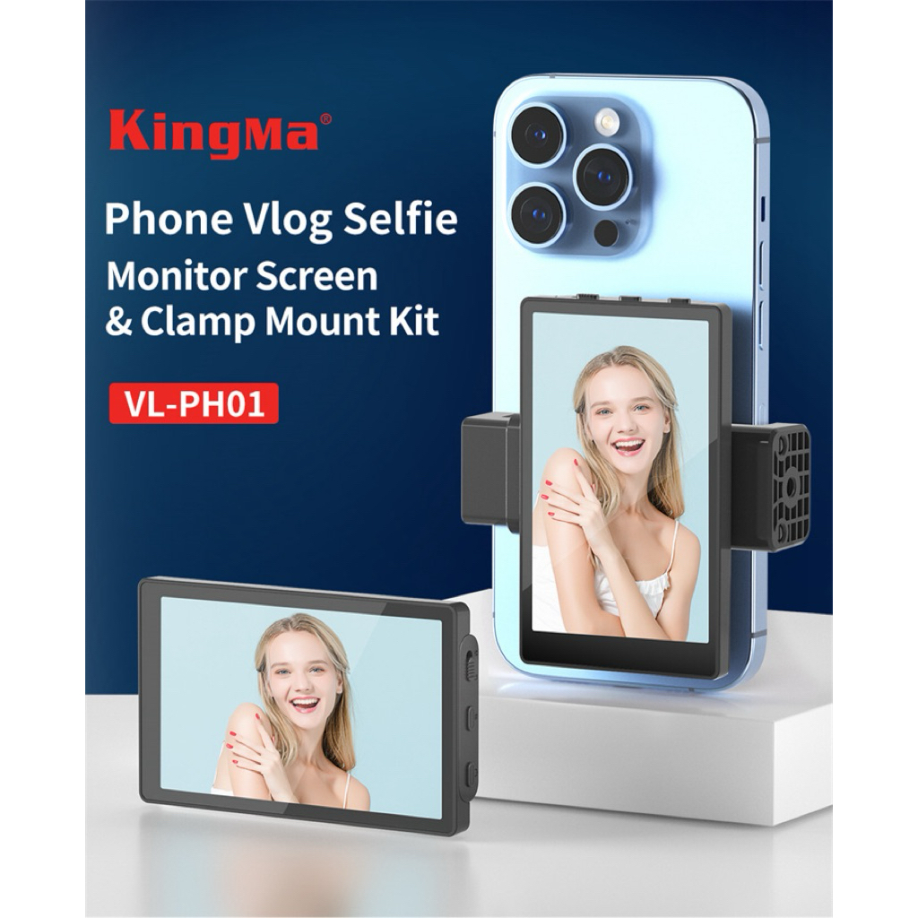 Kingma VL-PH01 หน้าจอ mirroring selfie vlog
